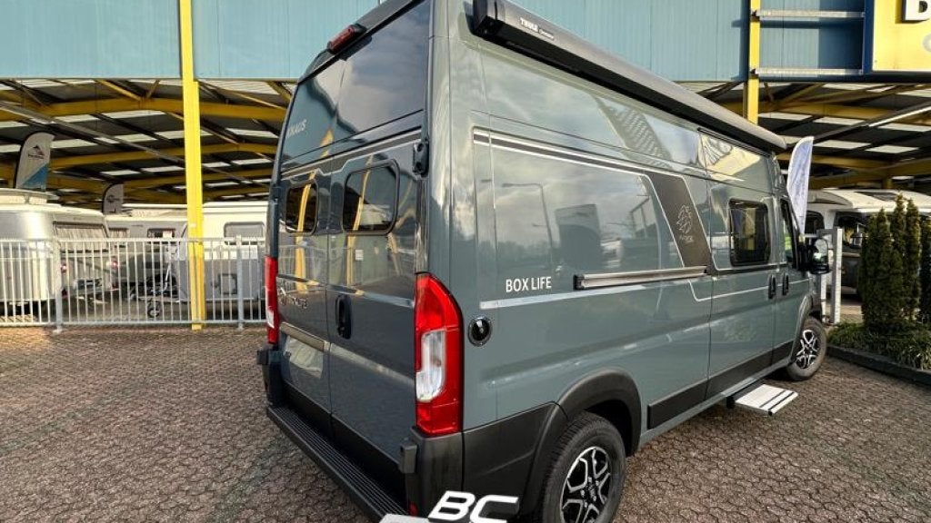 Knaus Boxlife 600 DQ Platinum Selection 4 persoons 6 mtr, Caravans en Kamperen, Automaat, Buscamper of Camperbus, Ringverwarming