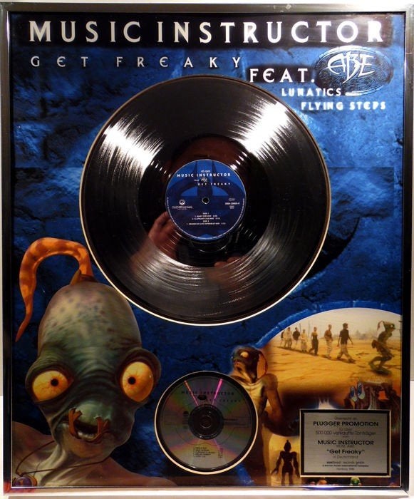 Music Instructor - Get Freaky - German GOLD Music Award, Ophalen of Verzenden, Gebruikt, Cd of Plaat