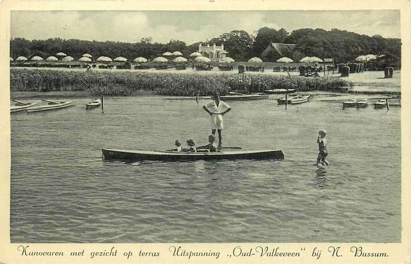 300-407-043 Bussum Kanovaren, Verzenden, Voor 1920, Noord-Holland