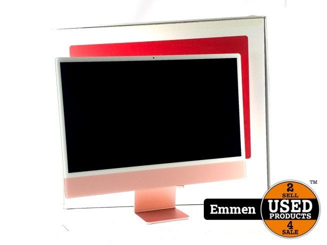 Apple iMac 2021 24'', M1, 8GB, 256GB, Pink, Krasvrij! | ZGAN, Computers en Software, Apple, Zo goed als nieuw, Support@apple.com