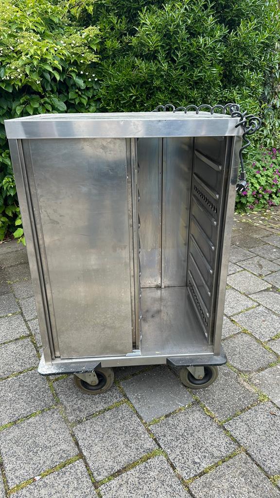 Borden warmer op wielen, Ophalen, Zo goed als nieuw