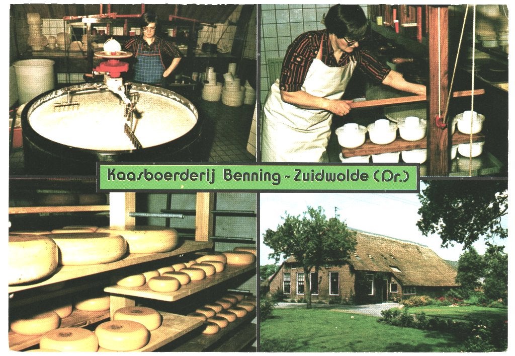 43529 Zuidwolde Drenthe Kaasboerderij Benning  Onbeschreven, Verzenden, 1960 tot 1980, Ongelopen, Drenthe