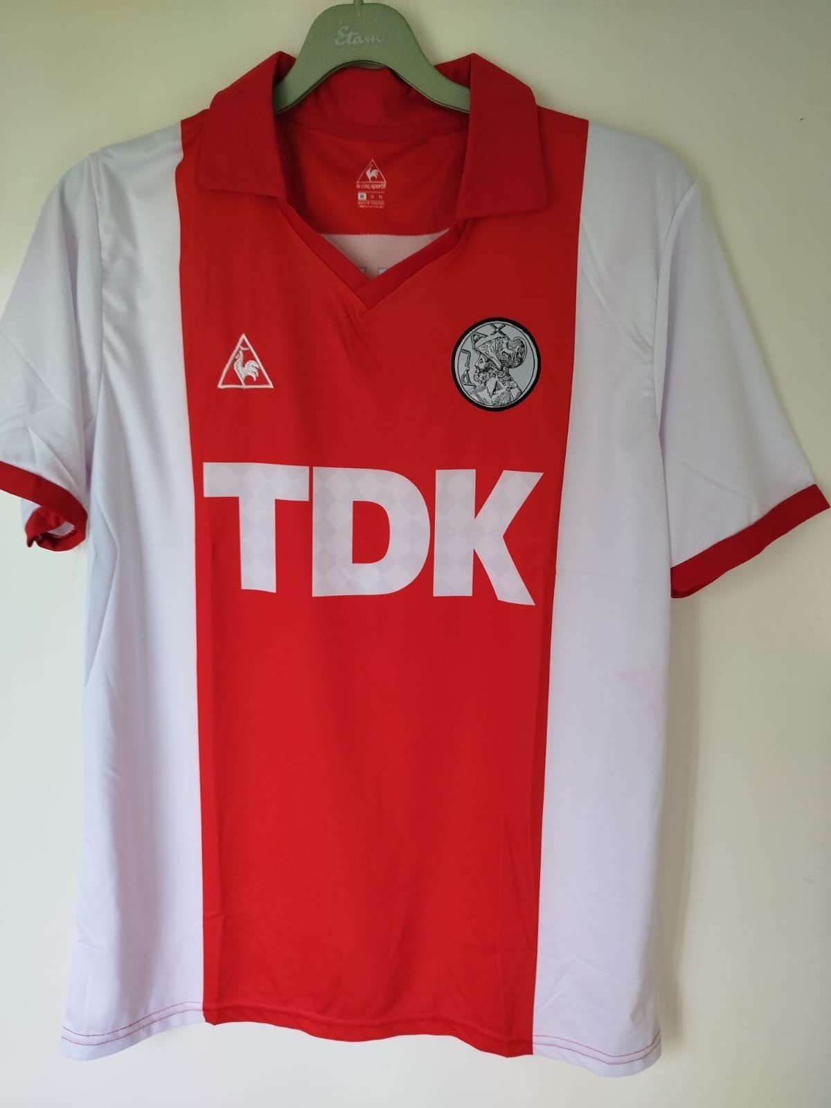 Ajax Cruyff 14 TDK Retro Thuisshirt, Maat L, Ophalen, Nieuw, Shirt