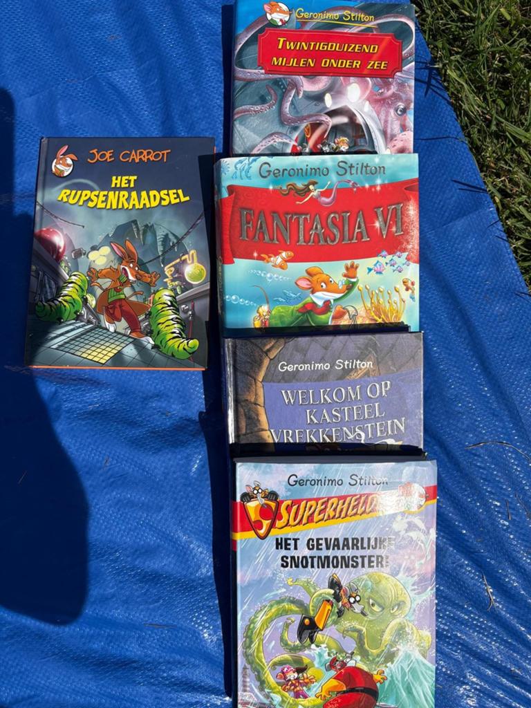 Geronimo Stilton & Joe Carrot boekenpakket, Boeken, Ophalen of Verzenden, Zo goed als nieuw, Geronimo Stilton, Joe Carrot, Fictie algemeen