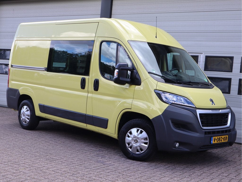 Peugeot Boxer 2.0 BlueHDI 131pk Euro 6 - L2H2 - Schuifdr. L+, Auto's, Bestelauto's, Voorwielaandrijving, Stof, Gebruikt, Euro 6