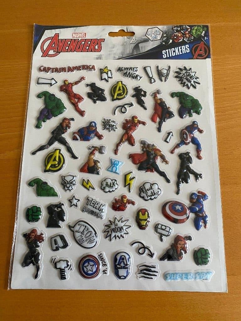 Marvel Avengers - pop up stickers, Verzamelen, Stickers, Ophalen of Verzenden, Nieuw, Overige typen