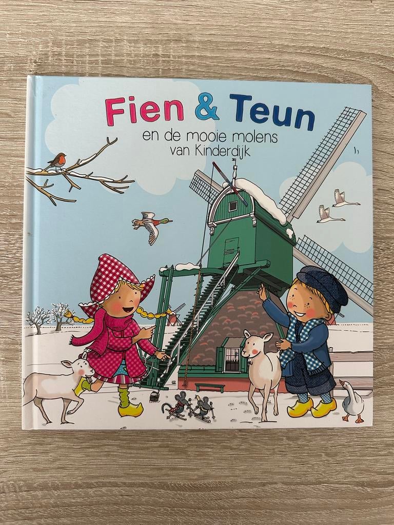 Fien en Teun en de mooie molens van Kinderdijk, Ophalen of Verzenden, Zo goed als nieuw, Fictie algemeen