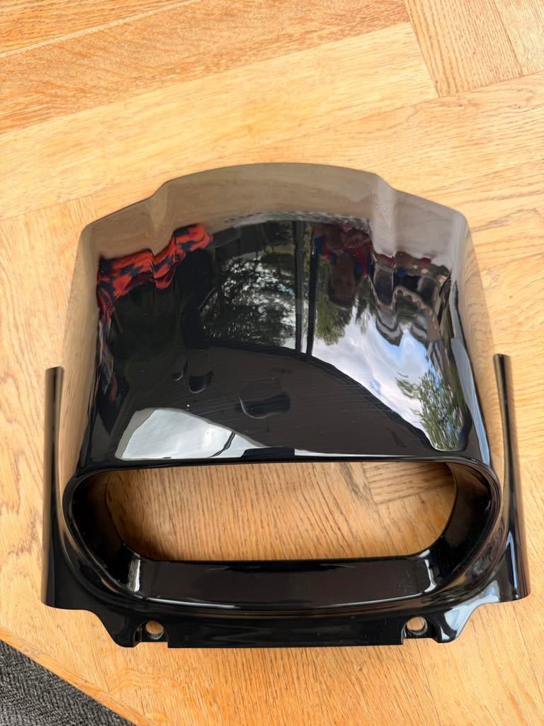 Zwart windscherm voor Fat Bob (FxFbs), Motoren, Onderdelen | Harley-Davidson, Ophalen of Verzenden, Nieuw