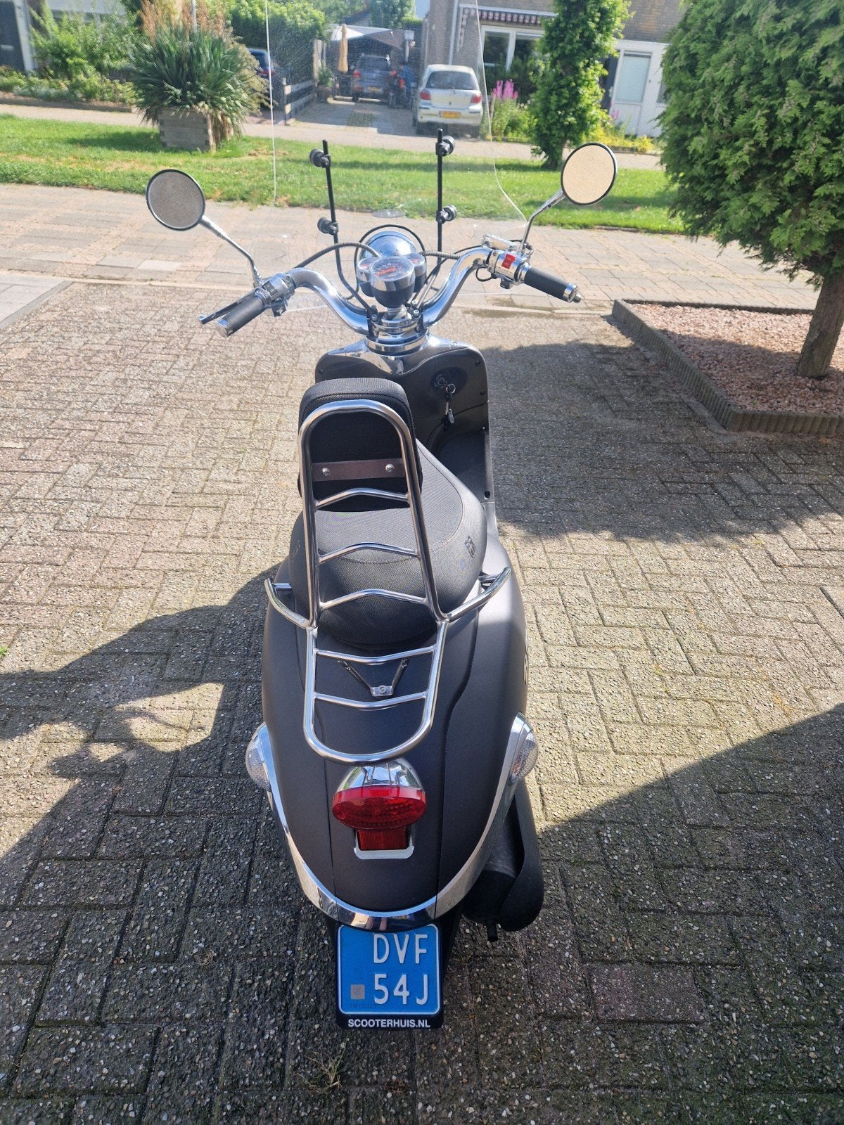 BTC Legend Scooter - Mat grijs, Fietsen en Brommers, Gebruikt, Benzine, Ophalen, Overige merken