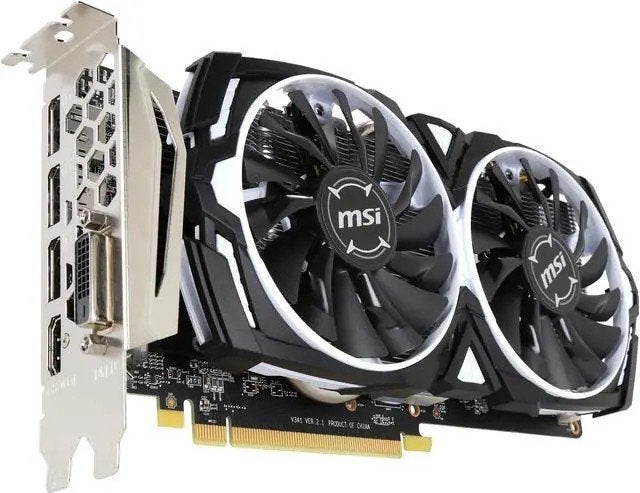MSI Radeon RX 570 ARMOR 8G OC Videokaart, Computers en Software, Videokaarten, Gebruikt, AMD, PCI-Express 3.0, GDDR5, HDMI, DisplayPort