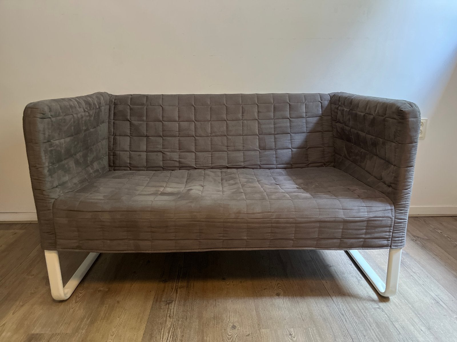 IKEA tweepersoonsbankje met wasbare hoes, Ophalen, Gebruikt, Minder dan 75 cm, Tweepersoons