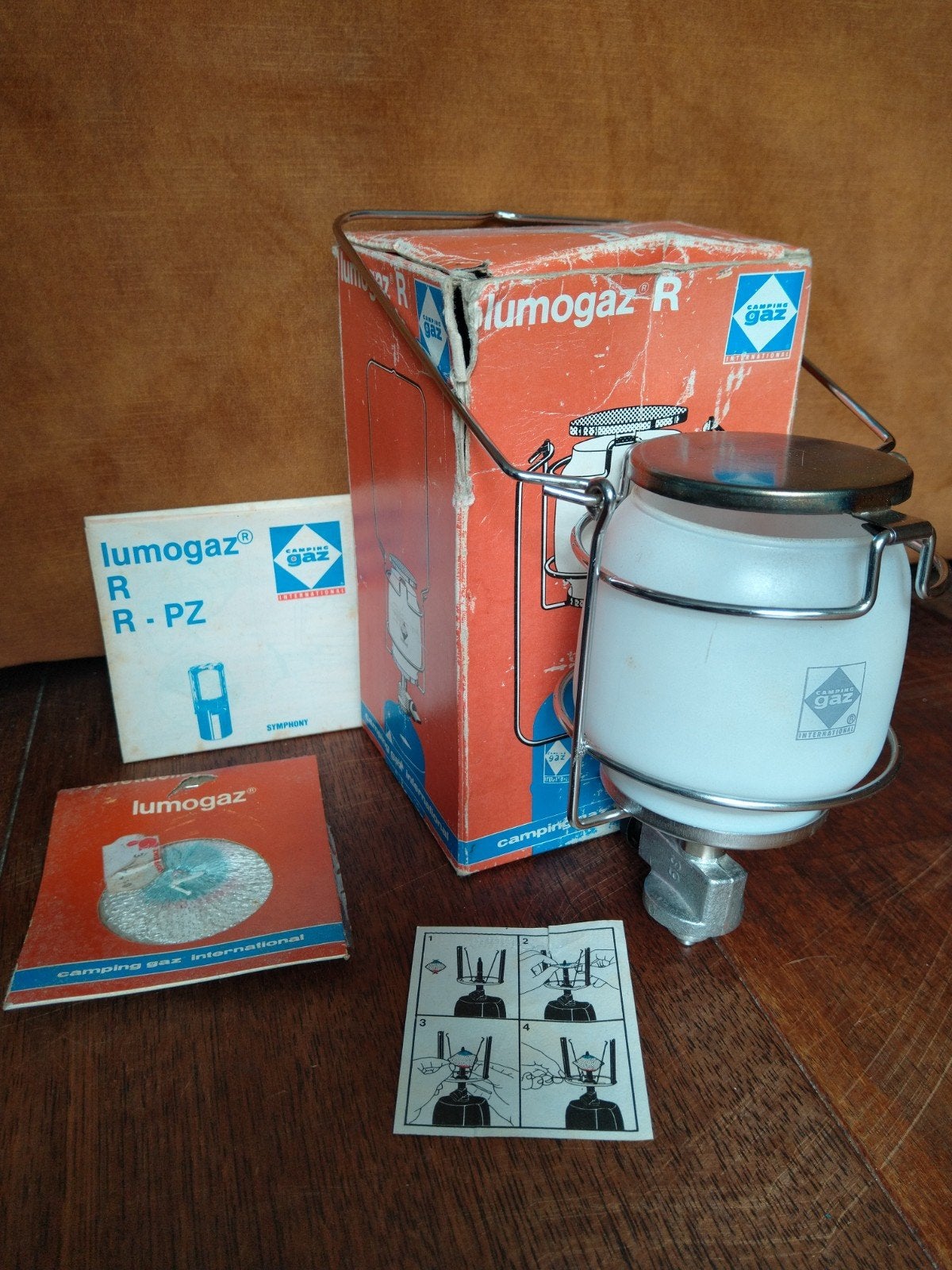 Camping Gaz gaslamp Lumogaz R, Ophalen of Verzenden, Gebruikt