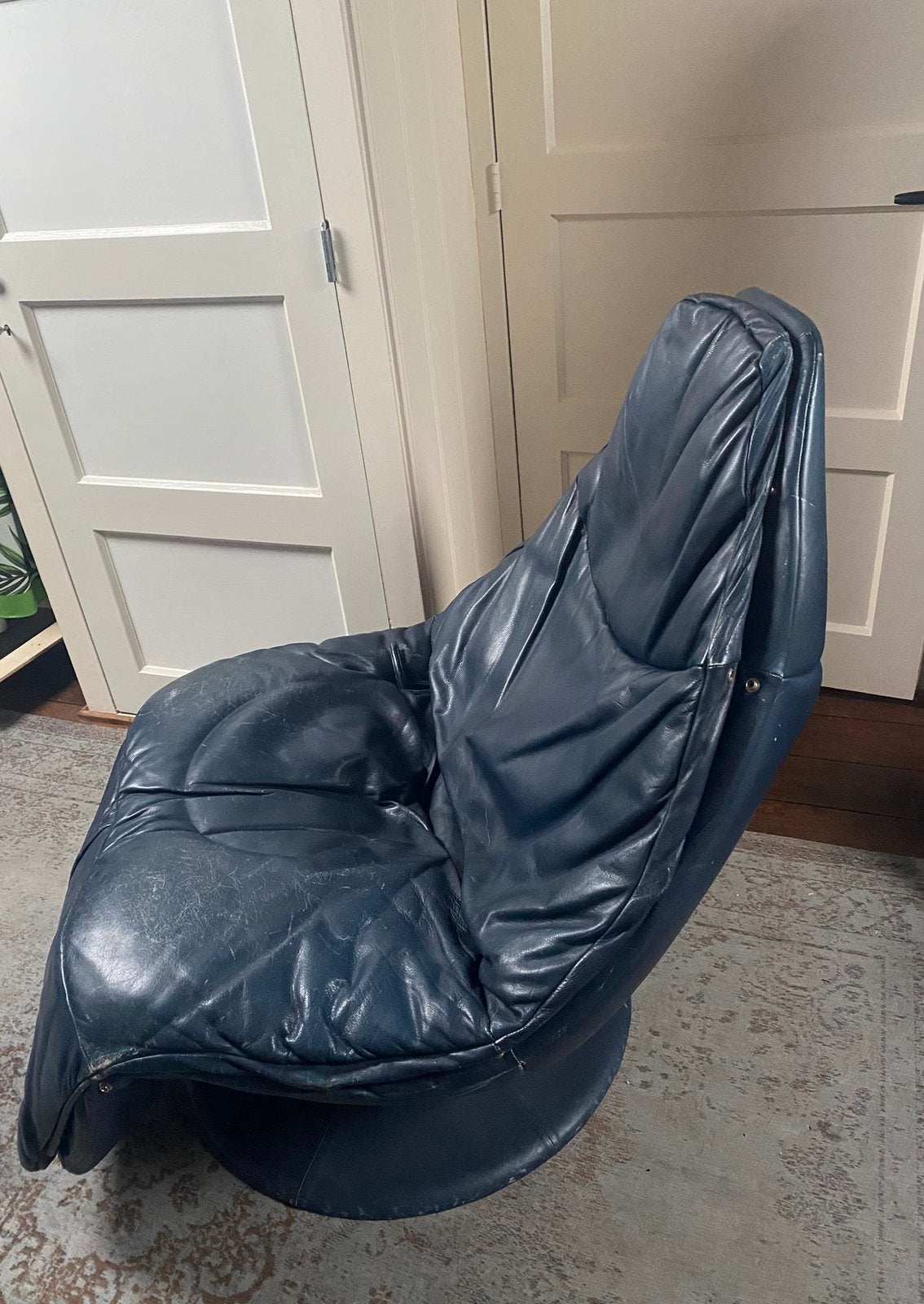 Leolux fauteuil, Ophalen, Gebruikt, 75 tot 100 cm, 50 tot 75 cm
