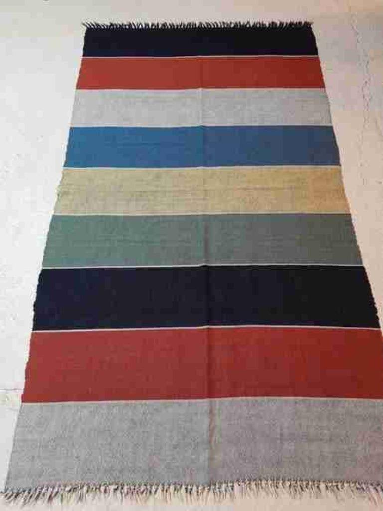 Grand foulard woonkleed gekleurde banen 262/147, Djt@dejuistetoon.eu, Ophalen of Verzenden, Zo goed als nieuw, Mon Plaisir 19, Etten-Leur, Netherlands