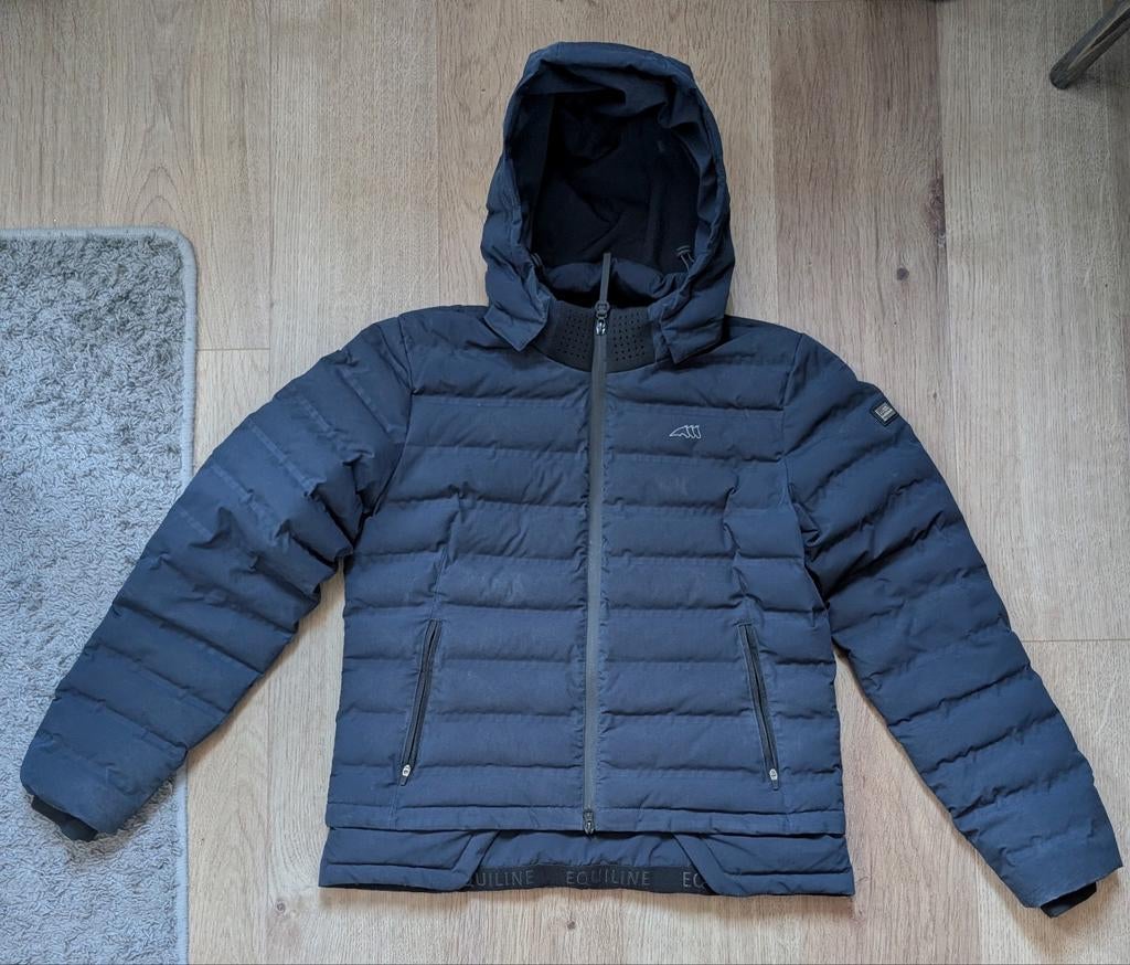 Winterjas Equiline XL, Dieren en Toebehoren, Paardrijkleding, Ophalen of Verzenden, Zo goed als nieuw, Overige soorten, Bovenkleding