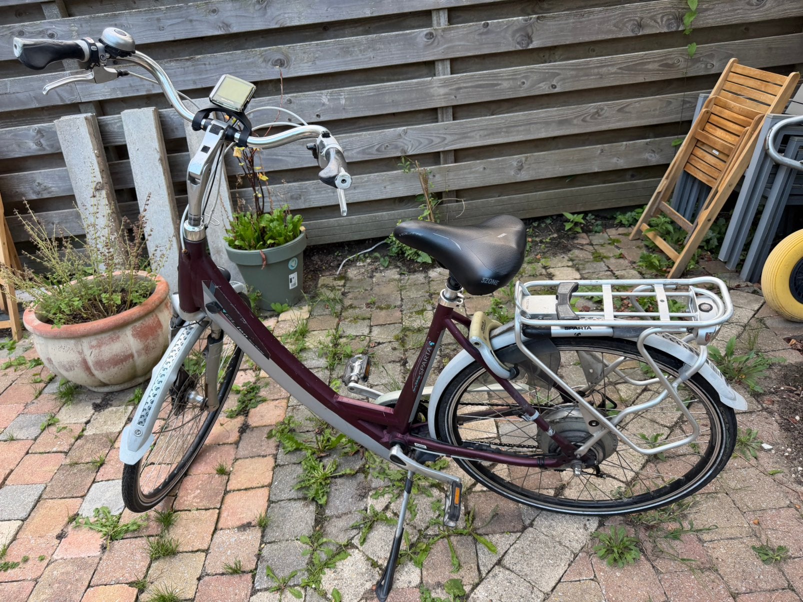 Sparta GL ION elektrische fiets opknapper maar werkend, Fietsen en Brommers, Ophalen of Verzenden, Zo goed als nieuw, Minder dan 30 km per accu