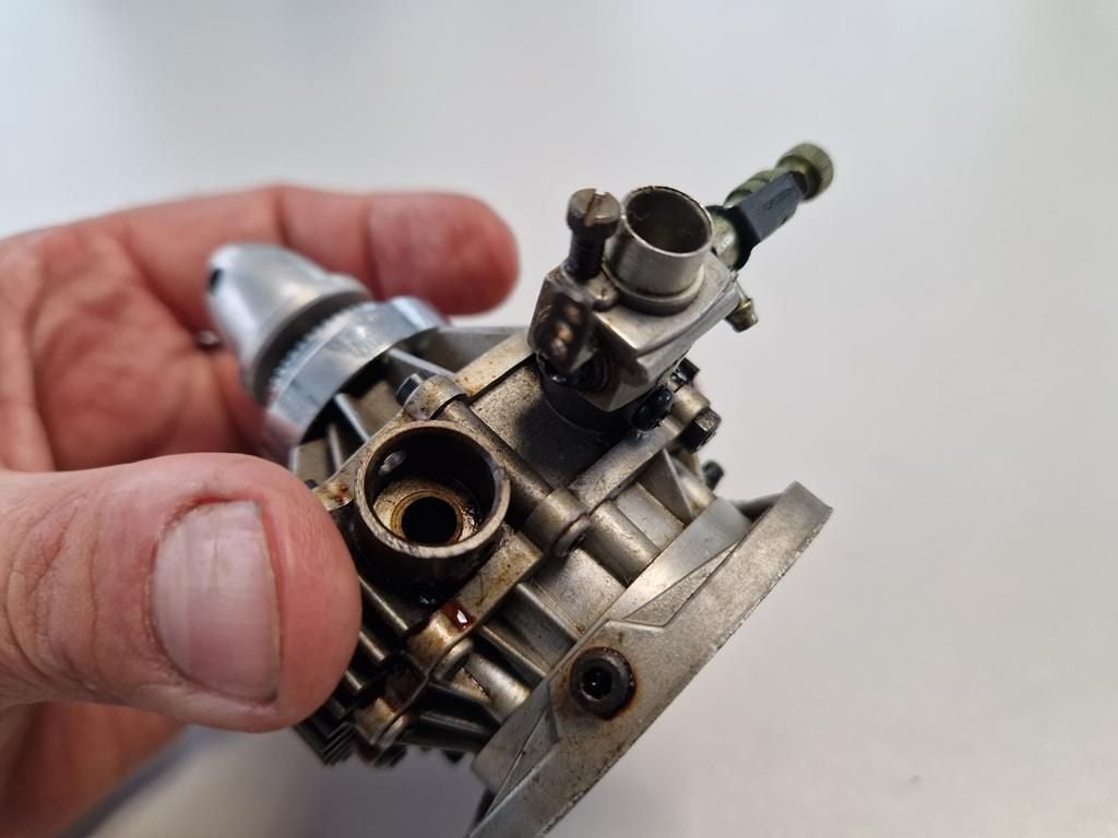 Vintage Graupner / O.S. Max NSU Wankelmotor Typ 1-49 -4.9ccm, Wankel, Ophalen of Verzenden, Zo goed als nieuw, Onderdeel