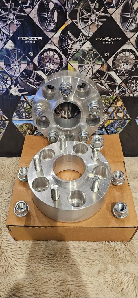 Spoorverbreders Adapters Ford Ranger 5x114,3 70,5 35mm, Ophalen of Verzenden
