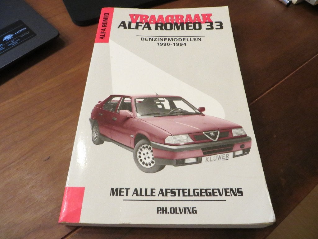 Vraagbaak Alfa Romeo 33 1990 - 1990, 324 blz, mooi!, Ophalen of Verzenden