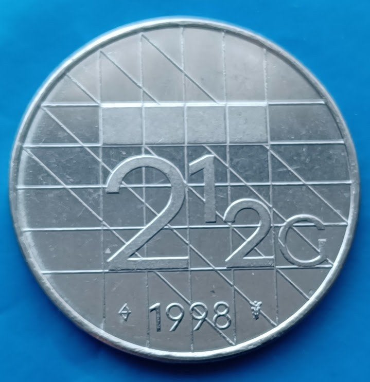 2 1/2 gulden 1998 - Beatrix, Verzenden, Koningin Beatrix, 2½ gulden, Losse munt