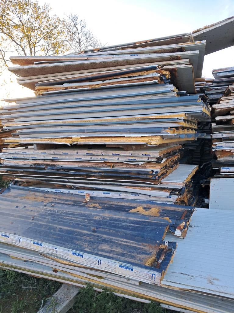 Sandwichpanelen , gratis, Doe-het-zelf en Verbouw, Platen en Panelen, Ophalen