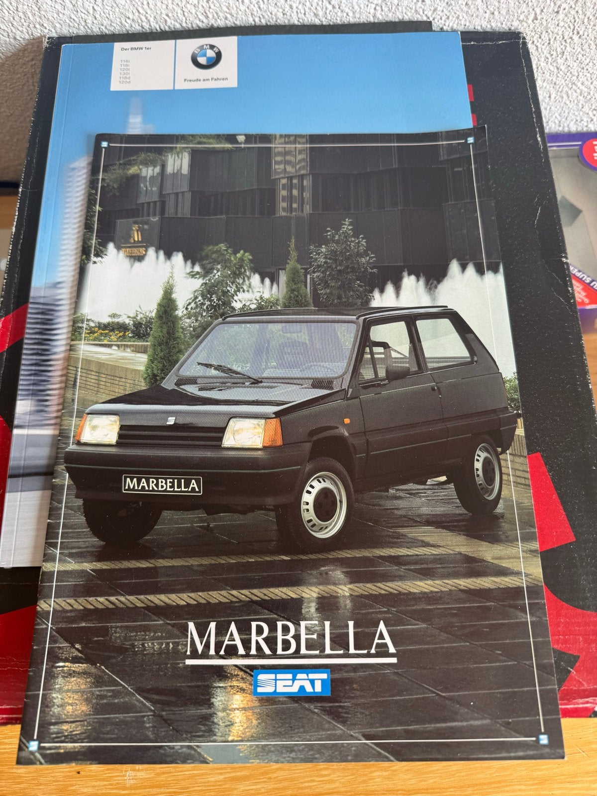 SEAT Marbella brochure - Zeldzaam exemplaar, Ophalen of Verzenden, Zo goed als nieuw, Overige merken