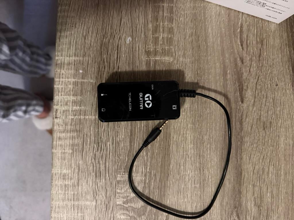 Go guitar tc helicon, Muziek en Instrumenten, Effecten, Ophalen of Verzenden, Zo goed als nieuw