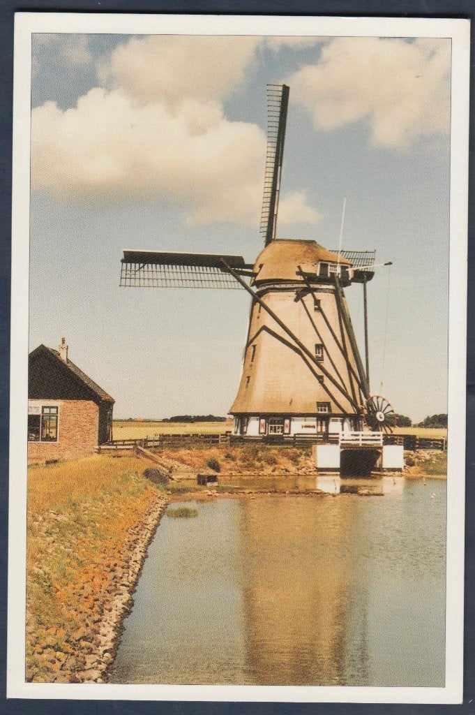 Texel Molen Het Noorden Oosterend Foto Siska Dijkstra - van, Verzenden, 1980 tot heden, Ongelopen, Waddeneilanden
