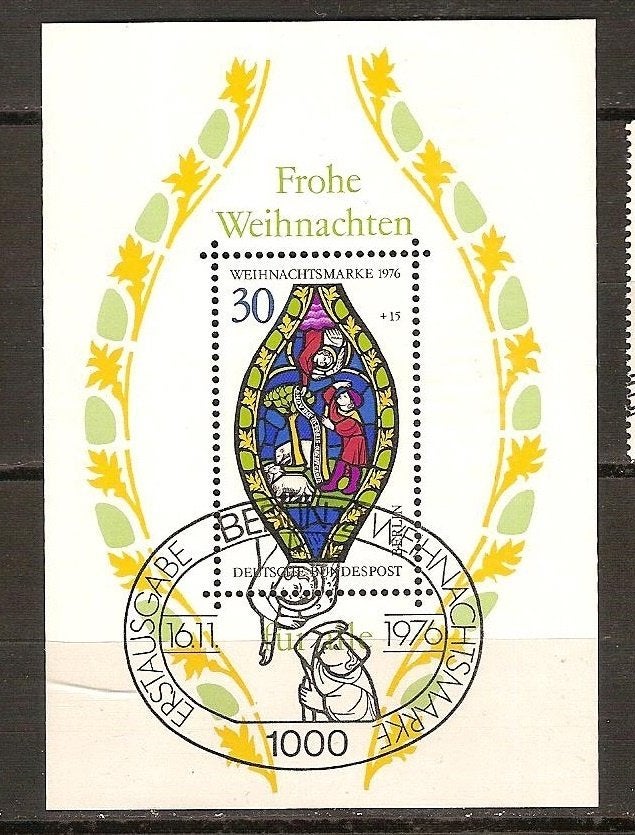 Berlin blok 5, Ophalen of Verzenden, BRD, Gestempeld