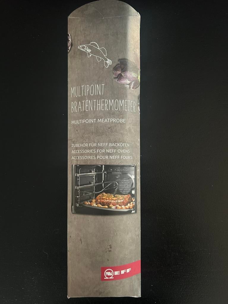 NEFF braadthermometer / kerntemperatuurmeter – nieuw, Ophalen of Verzenden, Nieuw, 25 tot 50 cm, Minder dan 100 cm