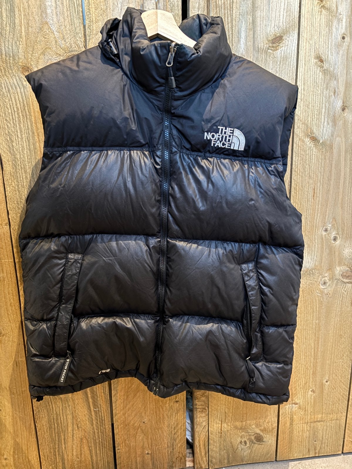 The North Face Donzen Bodywarmer, Kleding | Heren, Bodywarmers, Ophalen of Verzenden, Zo goed als nieuw, Maat 52/54 (L), Zwart