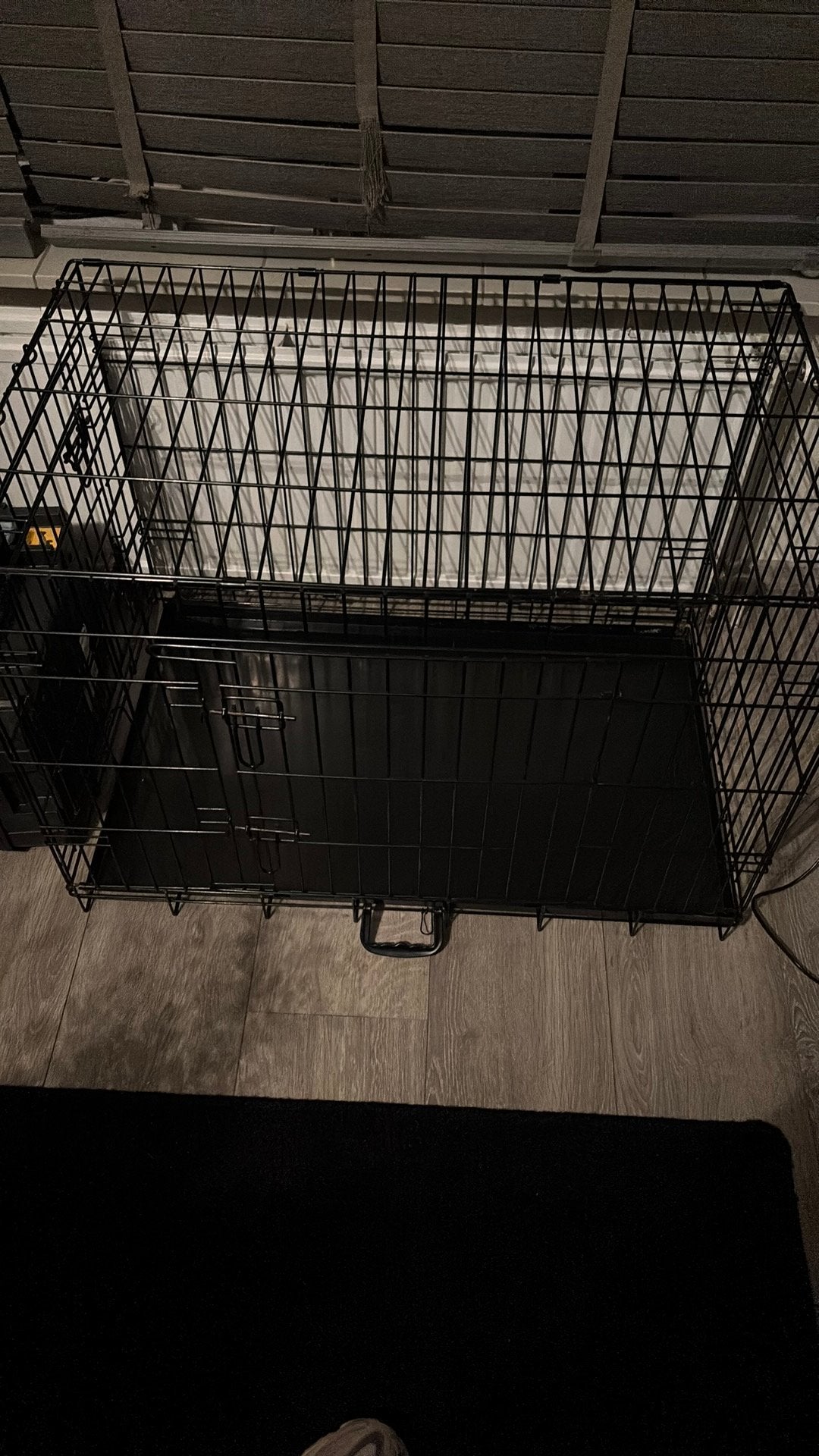 Honden bench 90 x 60, Ophalen, Gebruikt, Minder dan 65 cm, Hondenhok