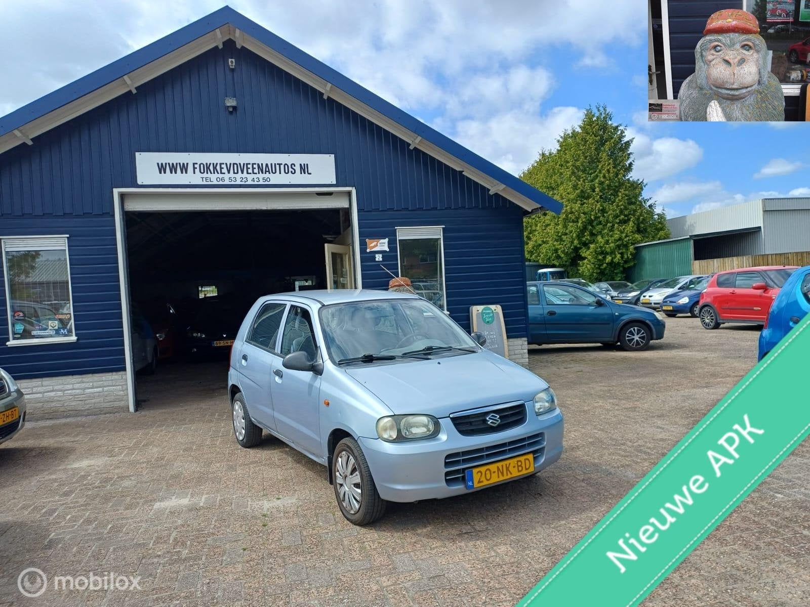 Suzuki Alto 1.1 GL Slechts 94000 Km Alle inruil mogelijk, Auto's, Voorwielaandrijving, 4 cilinders, Origineel Nederlands, Bedrijf