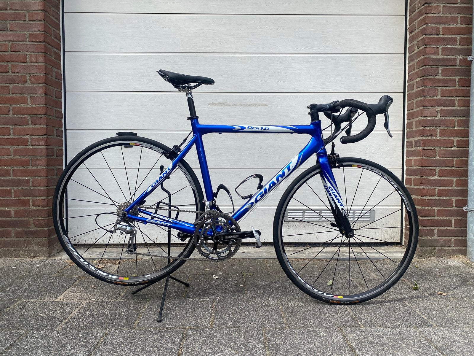 Giant OCR - Shimano 105/Ultegra - Mavic Aksium - Medium, Ophalen, 28 inch, Gebruikt, Velgrem