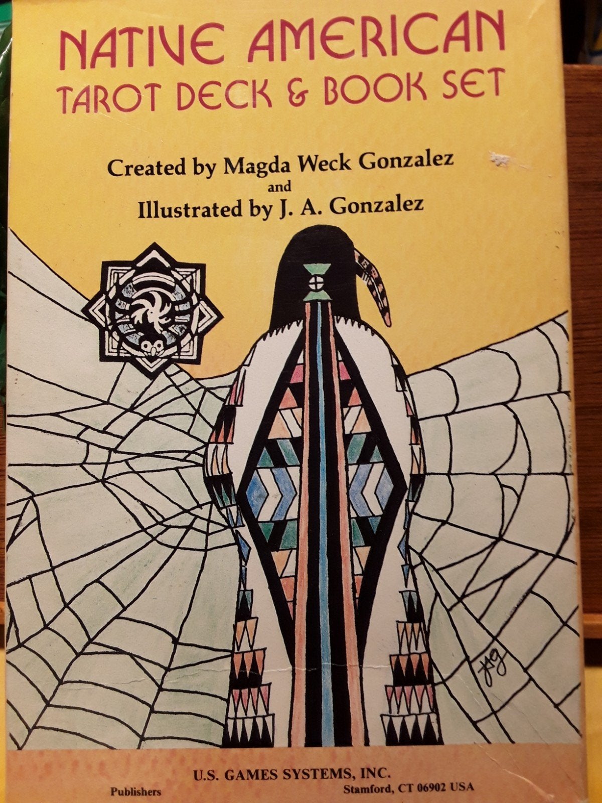 Native American Tarot Deck & Boek Set - Zo goed als nieuw, Boeken, Tarot of Kaarten leggen, Ophalen of Verzenden, Zo goed als nieuw