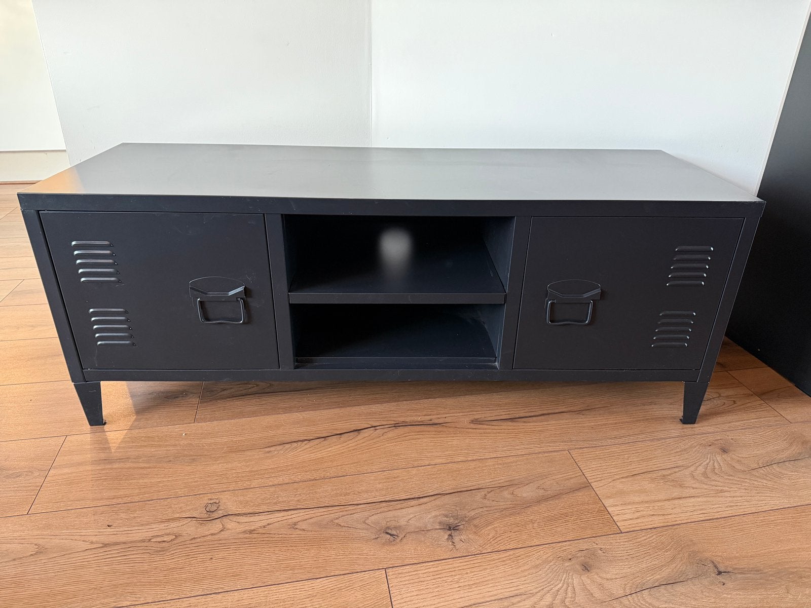 Tv meubel, dressoir industrieel design, Ophalen, Gebruikt, 100 tot 150 cm, Minder dan 100 cm