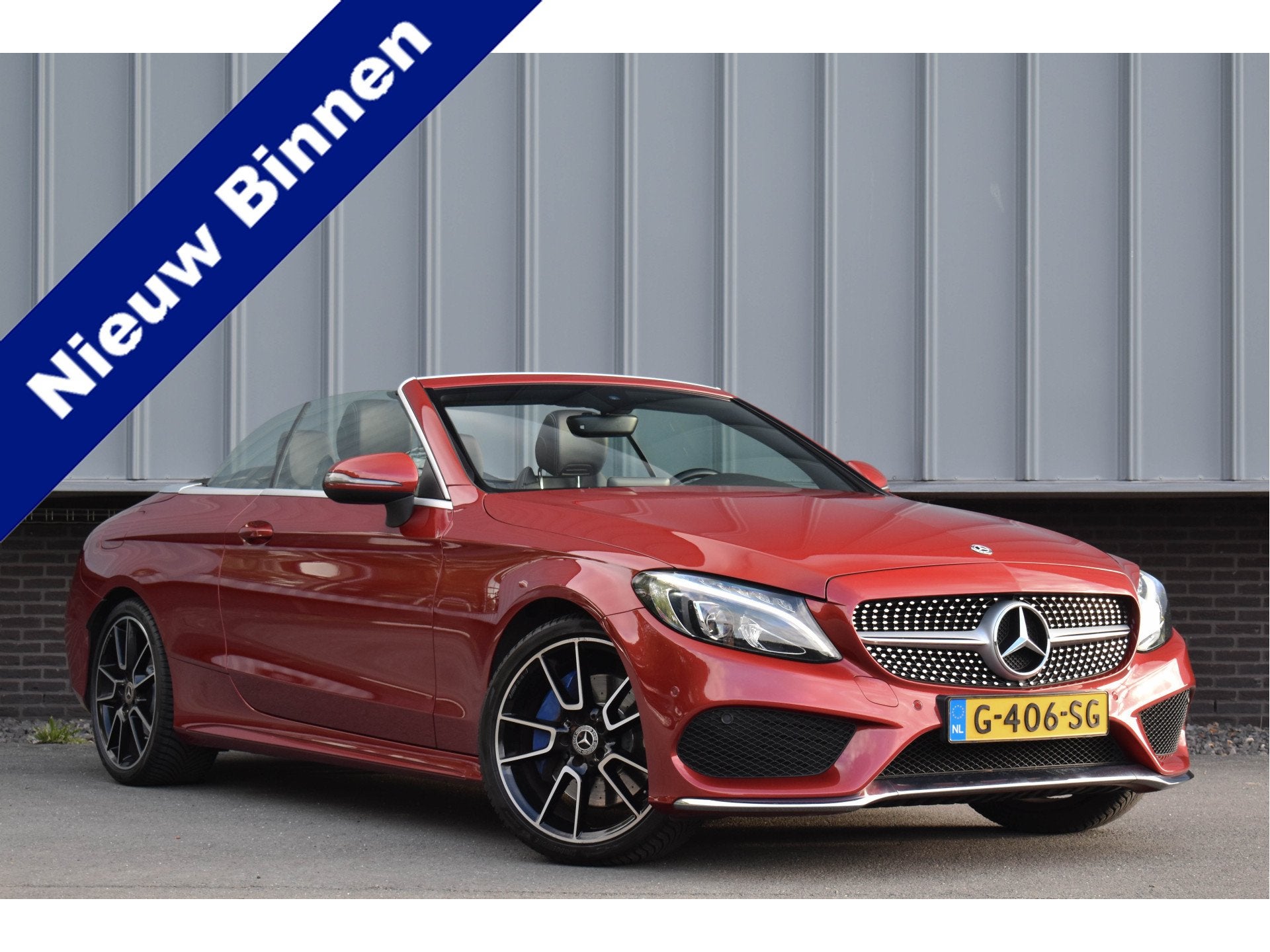 Mercedes-Benz C-Klasse Cabrio 250 AMG Line Premium Plus | Ne, Auto's, Automaat, Achterwielaandrijving, 4 cilinders, 4 stoelen