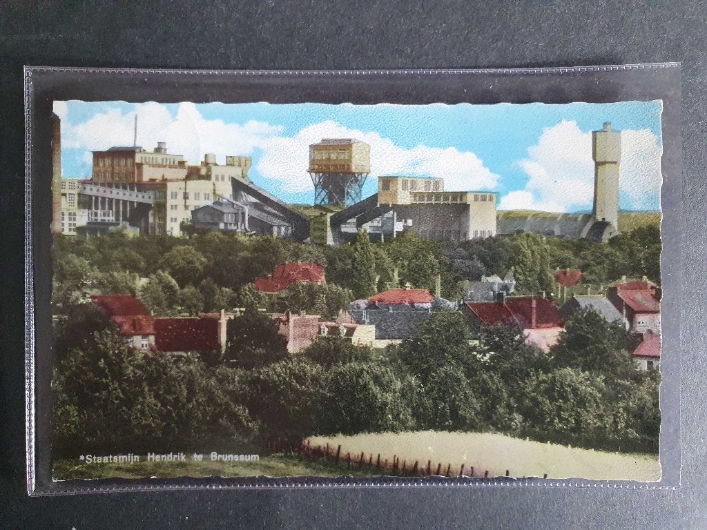 Ansicht BRUNSSUM staatsmijn Hendrik, Ophalen of Verzenden, Voor 1920, Limburg