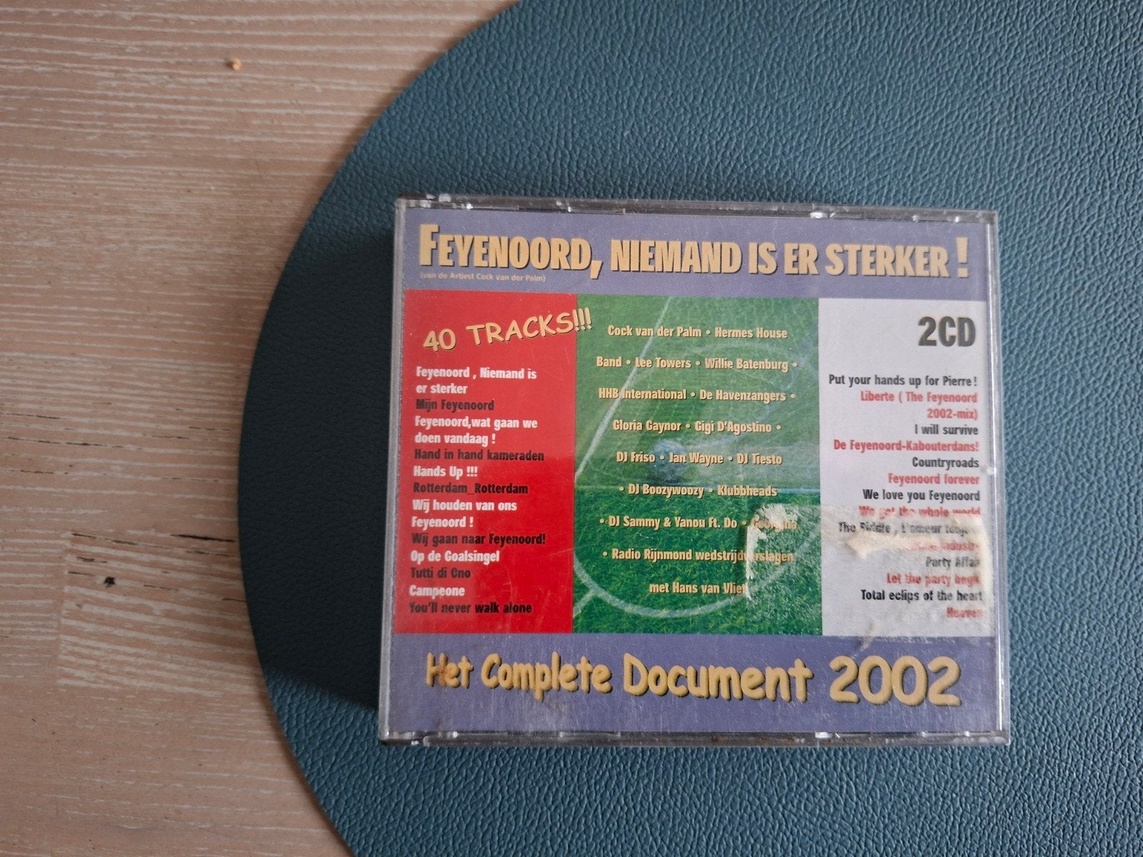 feyenoord niemand is sterker 2cd, Ophalen of Verzenden, Zo goed als nieuw, Levenslied of Smartlap