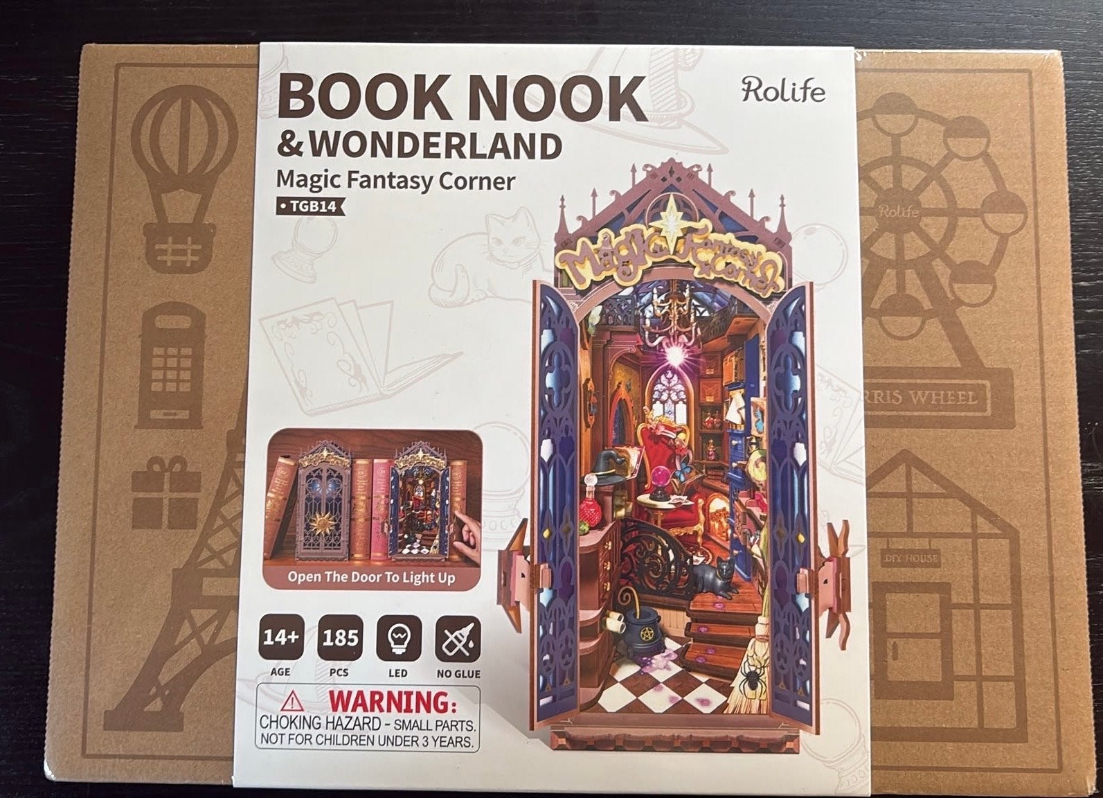 Rolife Book Nook & Wonderland Magic Fantasy Corner !NIEUW!, Hobby en Vrije tijd, Ophalen of Verzenden, Nieuw, 1:50 tot 1:144