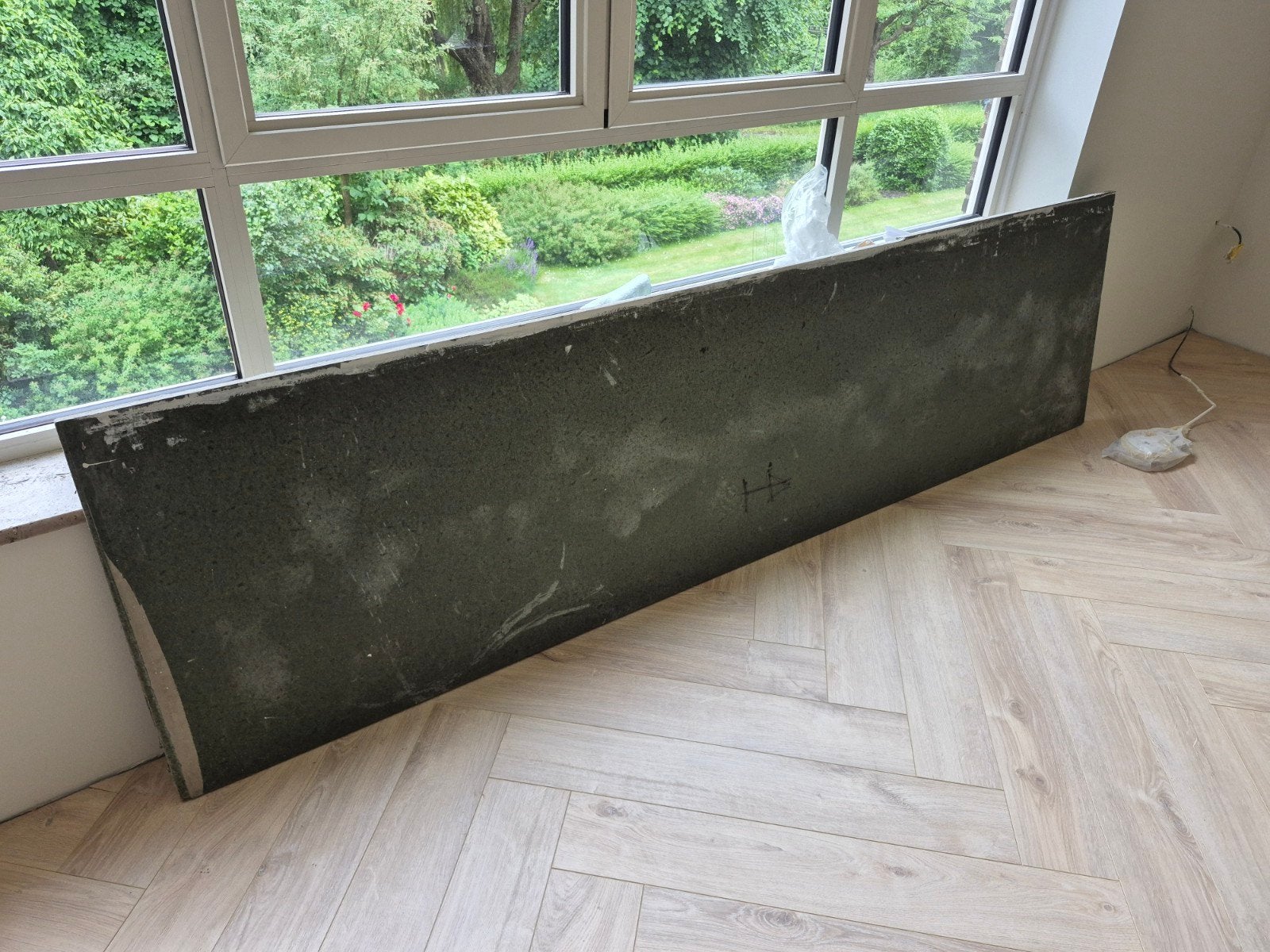 Vochtwerende Spaanplaat - 2 platen (250x65cm & 180x65cm), Doe-het-zelf en Verbouw, Ophalen