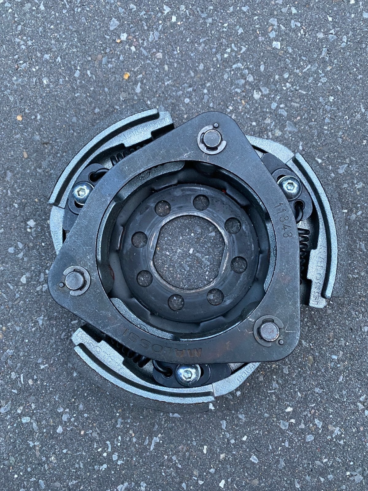 Malossi Deltclutch koppeling Piaggio Gilera 125cc 180cc 172c, Ophalen of Verzenden, Zo goed als nieuw, Overige typen, Piaggio