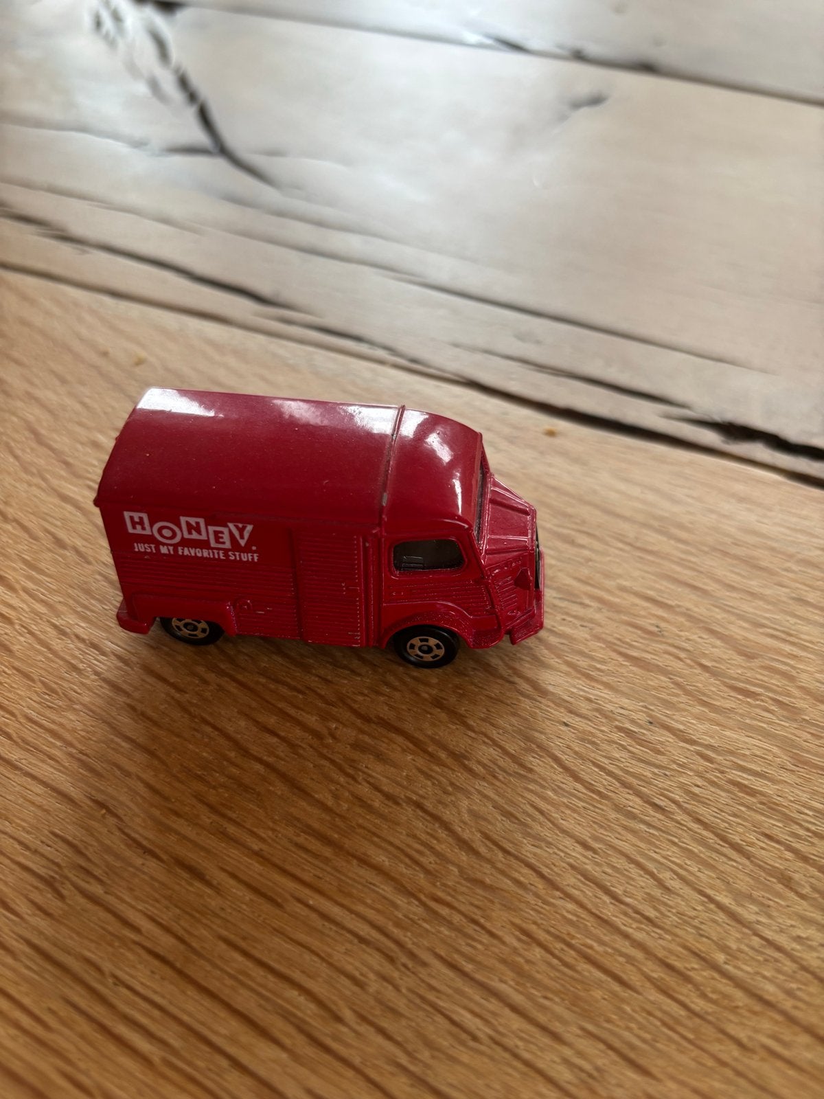 Vintage Rode Speelgoedauto - Citroën HY Van, Ophalen of Verzenden, Gebruikt