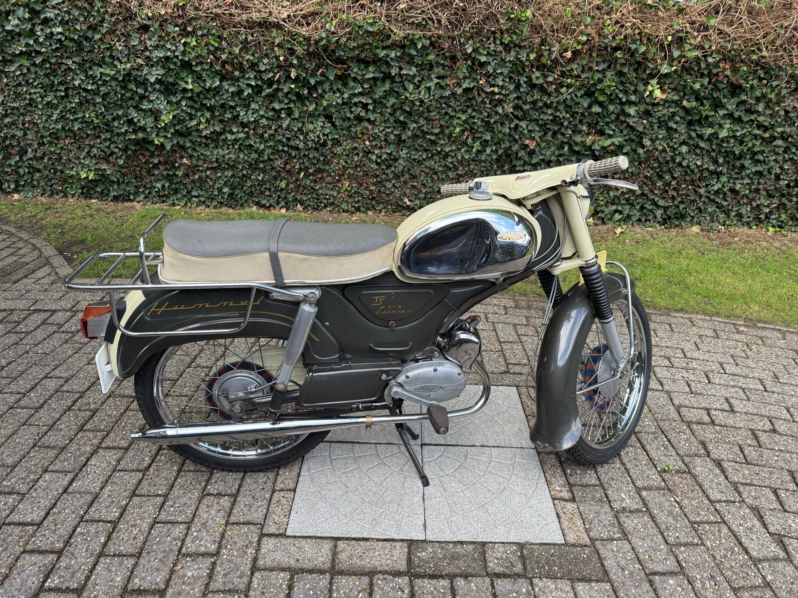 Zeldzame DKW Hummel bromfiets uit 1964- Klassieke charme, Fietsen en Brommers, Maximaal 45 km/u, 49 cc, 3 versnellingen, Ophalen