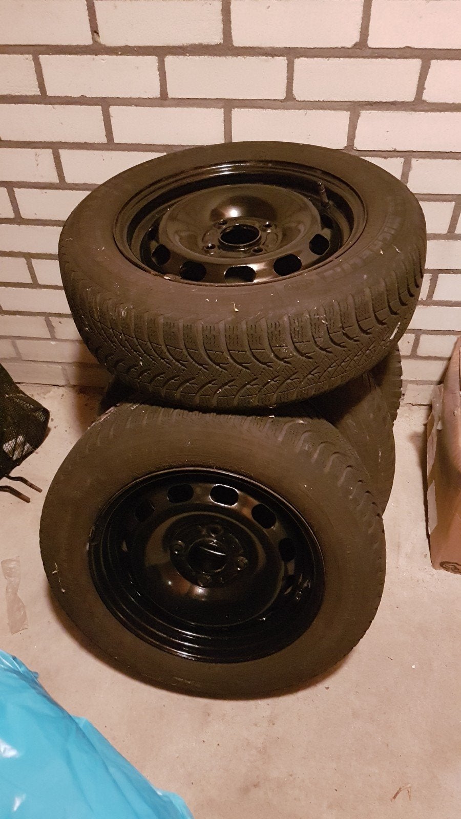 4x winterbanden ford fiesta, Ophalen