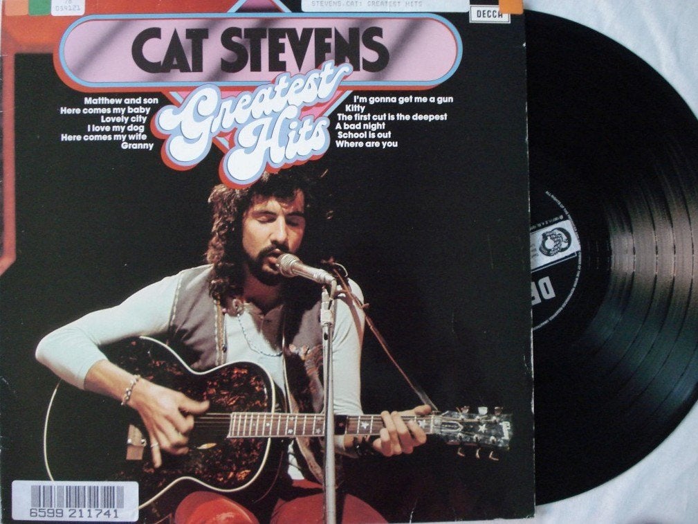 Cat Stevens - Greatest hits, LP, Gebruikt, Ophalen of Verzenden, 12 inch