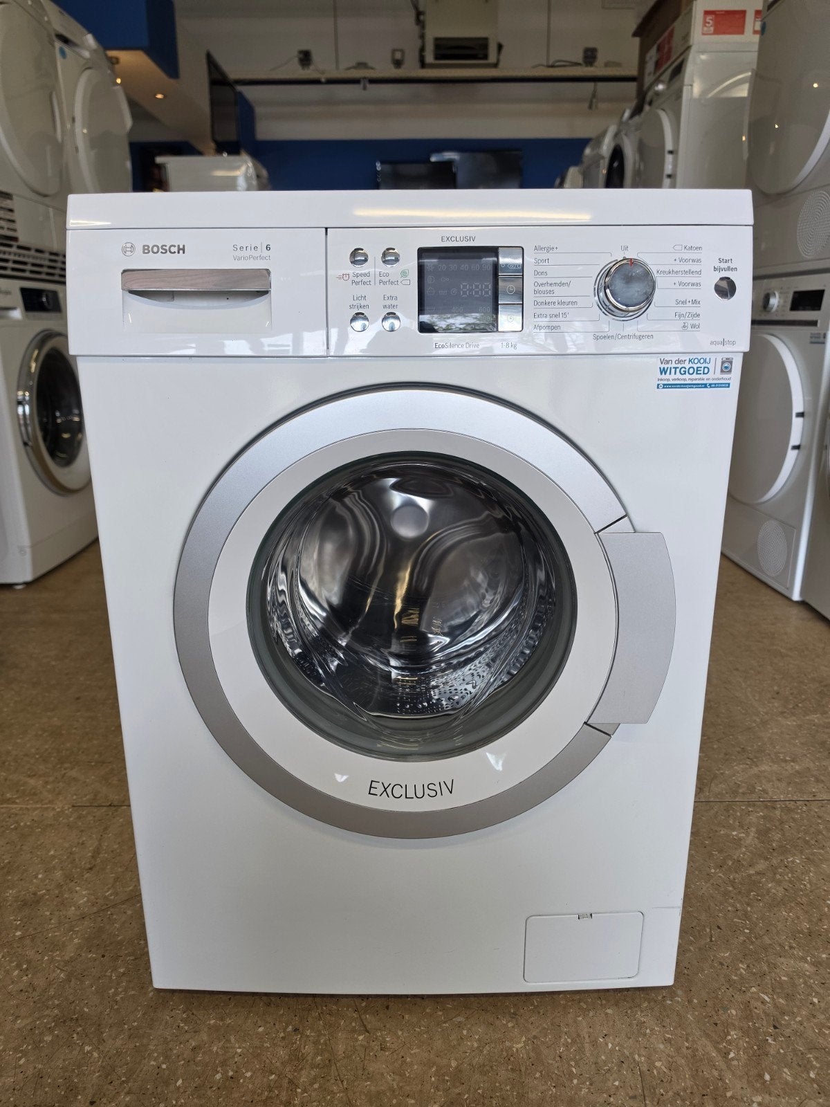 Bosch Serie 6 wasmachine | 8 kilo | A++ | Gratis thuis 🚚✅️, Bosch, Jirnsum, 1200 tot 1600 toeren, 8 tot 10 kg