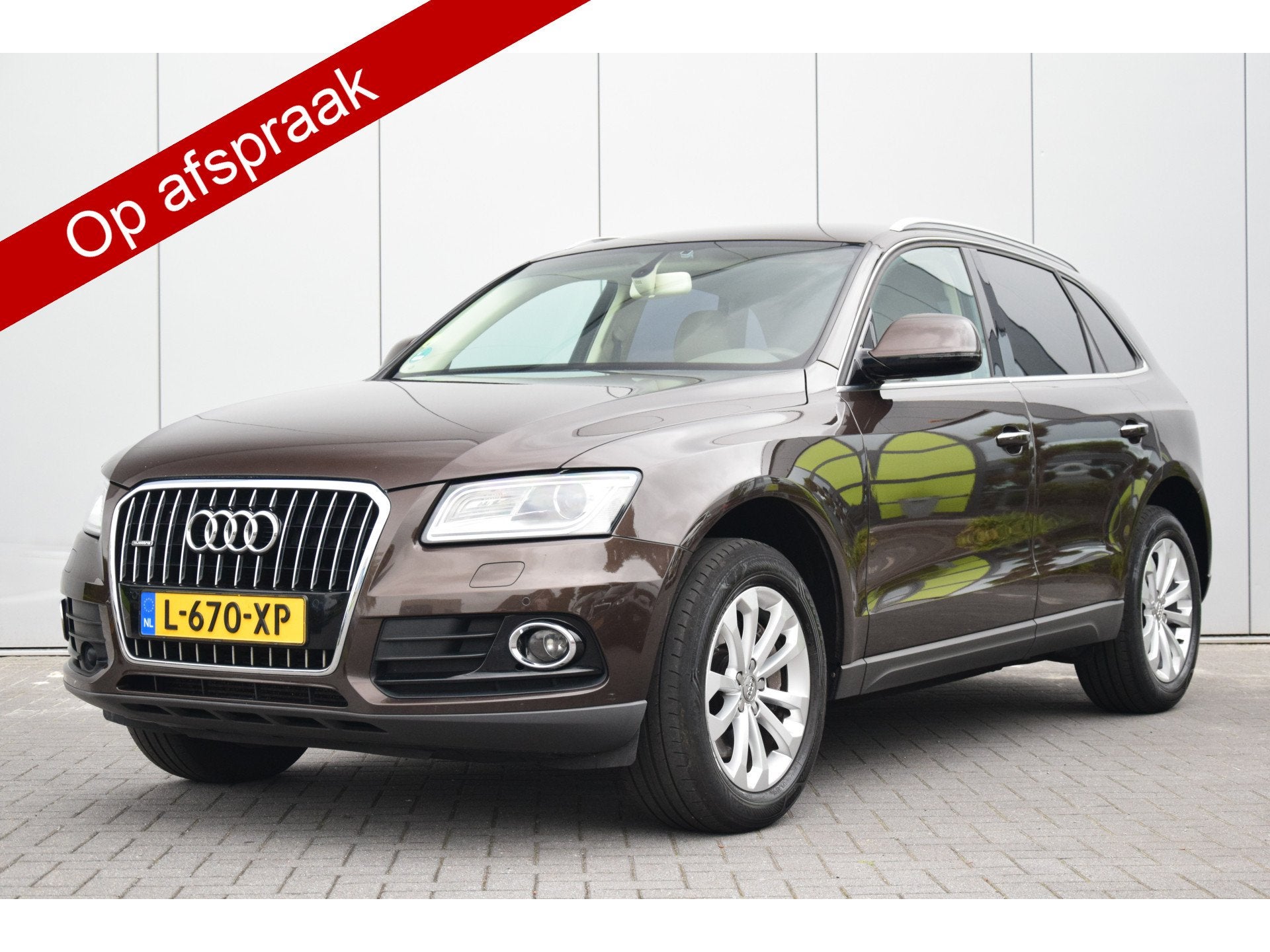 Audi Q5 3.0 TDI quattro Pro Line Plus Leer/Verwarmd Standkac, Auto's, Audi, Automaat, Gebruikt, Bedrijf, Diesel