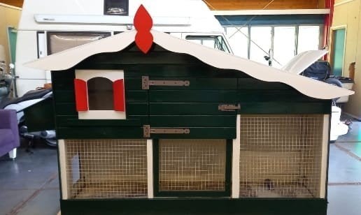 Kippenhok., Dieren en Toebehoren, Pluimvee | Toebehoren, Gebruikt, Kippenhok of Kippenren, Ophalen