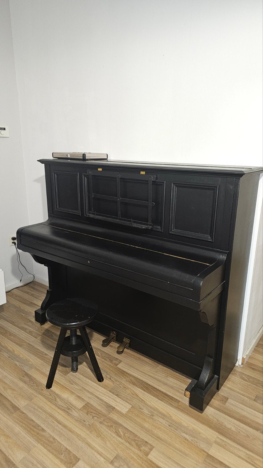 John Broadwood & Sons Piano - Zwart, Ophalen of Verzenden, Gebruikt, Zwart